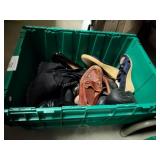 Tote of shoes