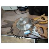 Saws and saw blades