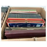Box of Record Albums