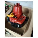 Trimmer motor turns over has compression