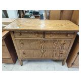 Dresser with mirror