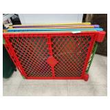 Plastic play wall