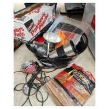 Painters plastic and assorted items