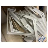 Lot Metal Shelf Brackets