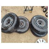 4 215/55r16 wheels and tires