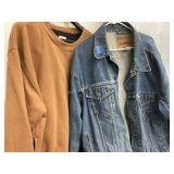 2 Items - Leviï¿½s Jean Jacket 2XL & Sweatshirt