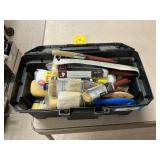 Box of painting items