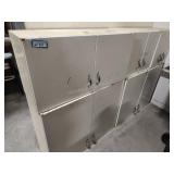 5 metal cabinets