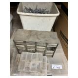 5 Containers Nails & Other