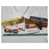 Marx target toy and clown balance toy Marx target toy and clown balance toy