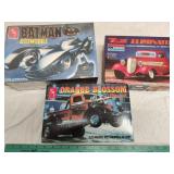 3 model car kits 3 model car kits