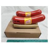 2 Oscar Mayer wienermobile banks 2 Oscar Mayer wienermobile banks