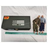 2 GI Joes one missing hand with box 2 GI Joes one missing hand with box