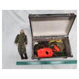 GI Joe and clothes with trunk GI Joe and clothes with trunk