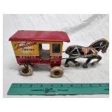 Marx tin dairy wagon Marx tin dairy wagon