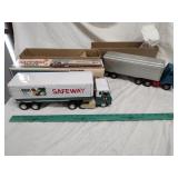 2 trucks - Safeway friction truck and one Japan 2 trucks - Safeway friction truck and one Japan