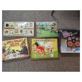 Puzzles, game and other - 5 items Puzzles, game and other - 5 items