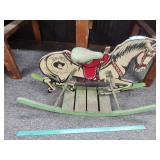 Tom Mix rocking horse 1930s Tom Mix rocking horse 1930s