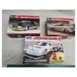 3 model race car kits 3 model race car kits