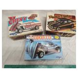 3 MPC Chevy model kits 3 MPC Chevy model kits
