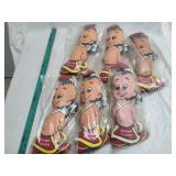 6 Mohawk Tommy stuffed dolls 6 Mohawk Tommy stuffed dolls