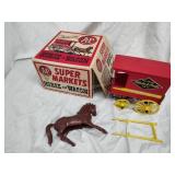 A&P Supermarkets horse and wagon A&P Supermarkets horse and wagon