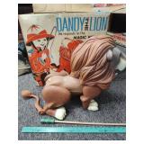 Irwin Dandy the Lion broken by tail Irwin Dandy the Lion broken by tail