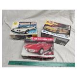3 model car kits 3 model car kits