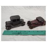 2 die cast cars 1920s 2 die cast cars 1920s