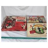 Zorro target, Restless Gun game, coloring outfit Zorro target, Restless Gun game, coloring outfit