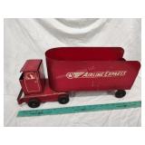 Airline Express steel semi Airline Express steel semi