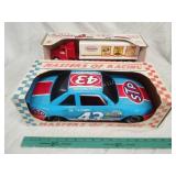 2 cars - Richard Petty American Plastic Toys and 2 cars - Richard Petty American Plastic Toys and