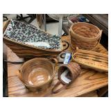 5 Longaberger Baskets
