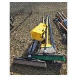 Brooms and other items