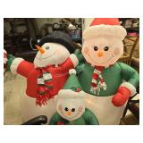 Inflatable snowmen