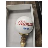 Hamms beer tap handle, some cracks