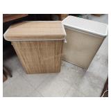 2 laundry hampers
