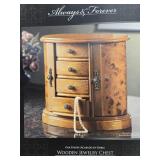 Wooden jewelry box