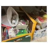 2 Boxes Craft Supplies