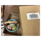 Jim Shore Egg Basket & Nativity NEW Sealed Box