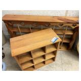 2 Wood Shelves