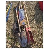 Shovels and other items
