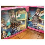 2 Teacher Barbie Dolls