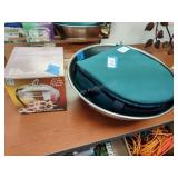 Mixing bowl, apple jar and Pyrex dish