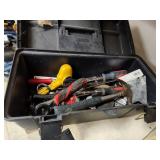 Tool box with assorted tools