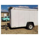 10-1/2 ft enclosed trailer