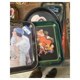 5 Coca Cola trays