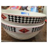 2 Coca Cola bowls