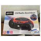 CD/Radio boombox