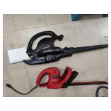 Blower/vac and trimmer